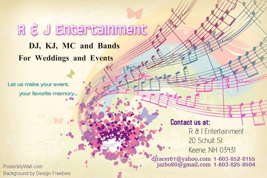 R & J Entertainment logo