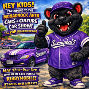 Ribby will be there!