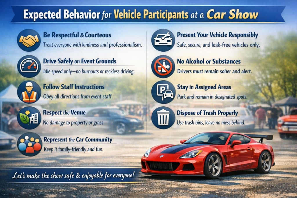 Expected Behavior at the Show