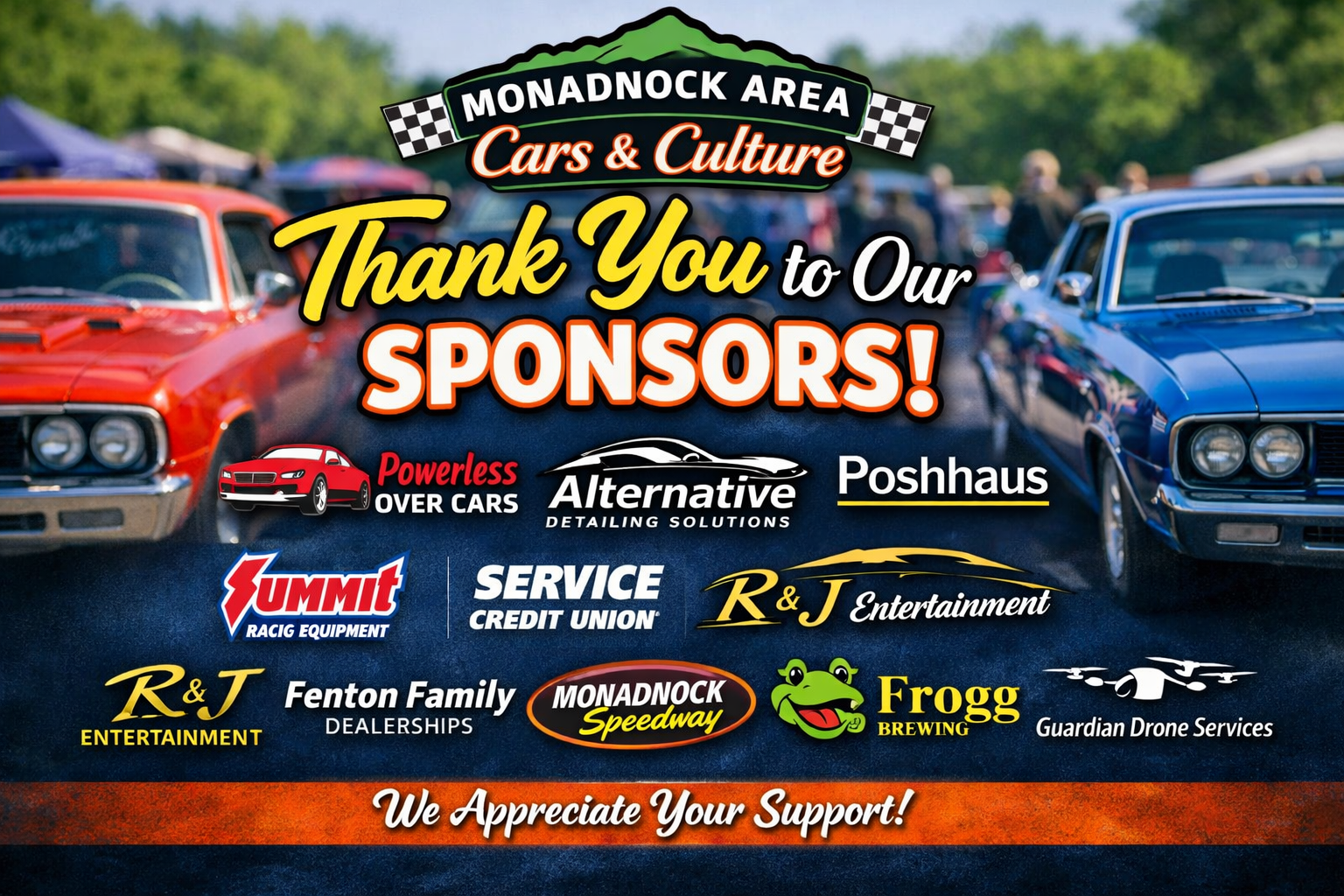 our sponsors